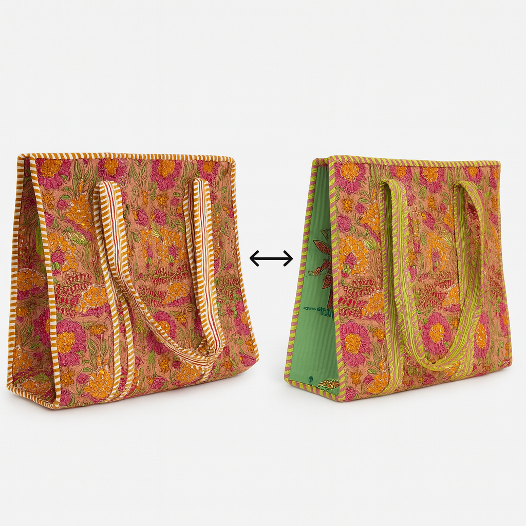 Gulbagh Quilted Tote