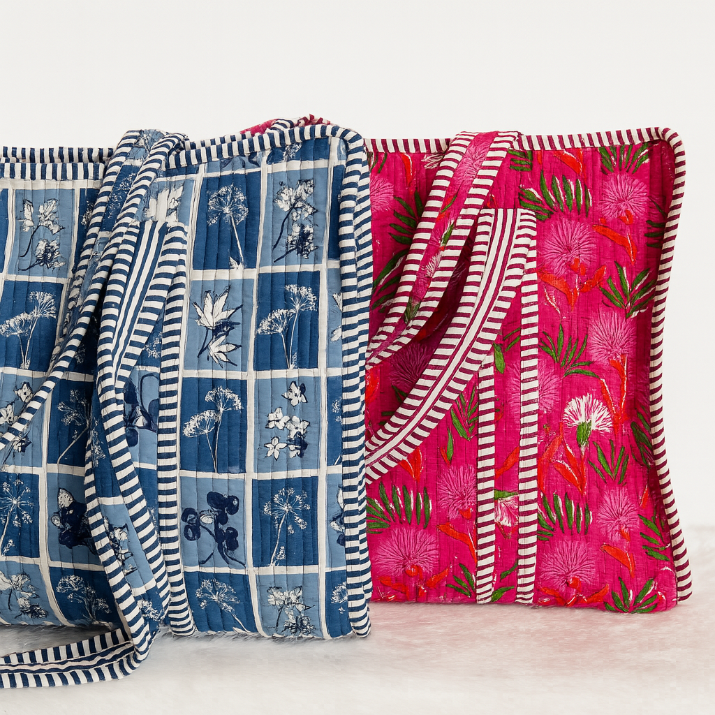 Gulnaar Quilted Tote