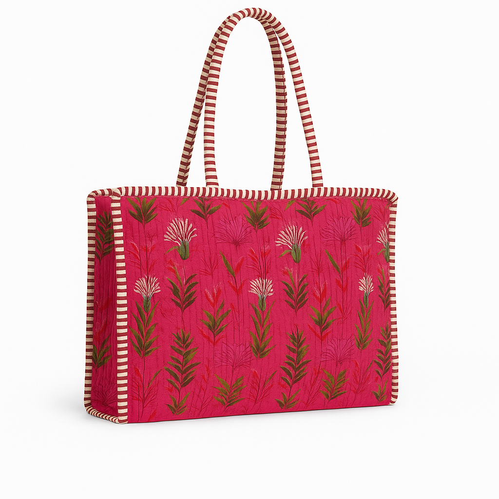 Gulnaar Quilted Tote