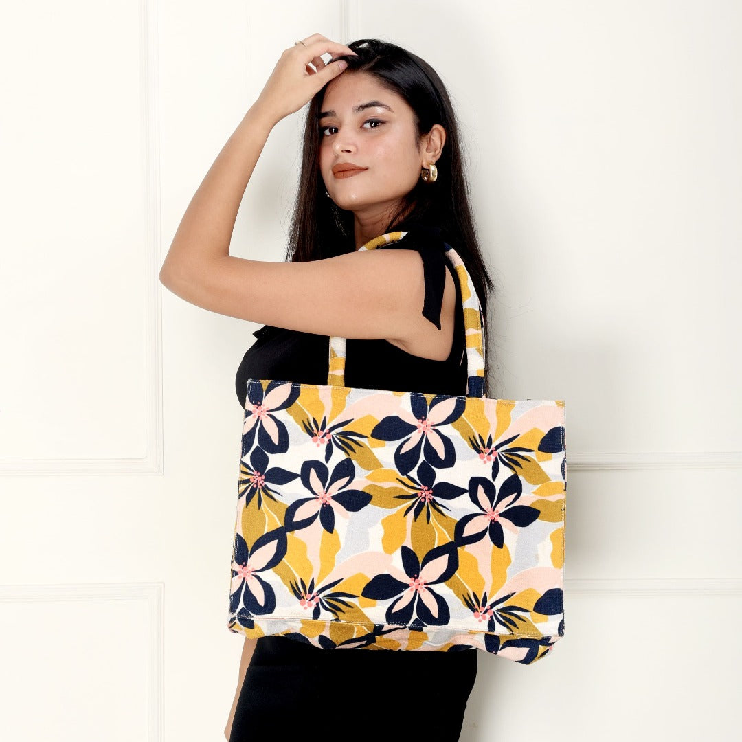 Daisy tote bag