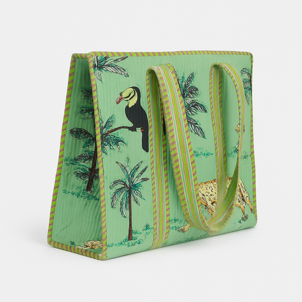 Bloom Quilted Tote