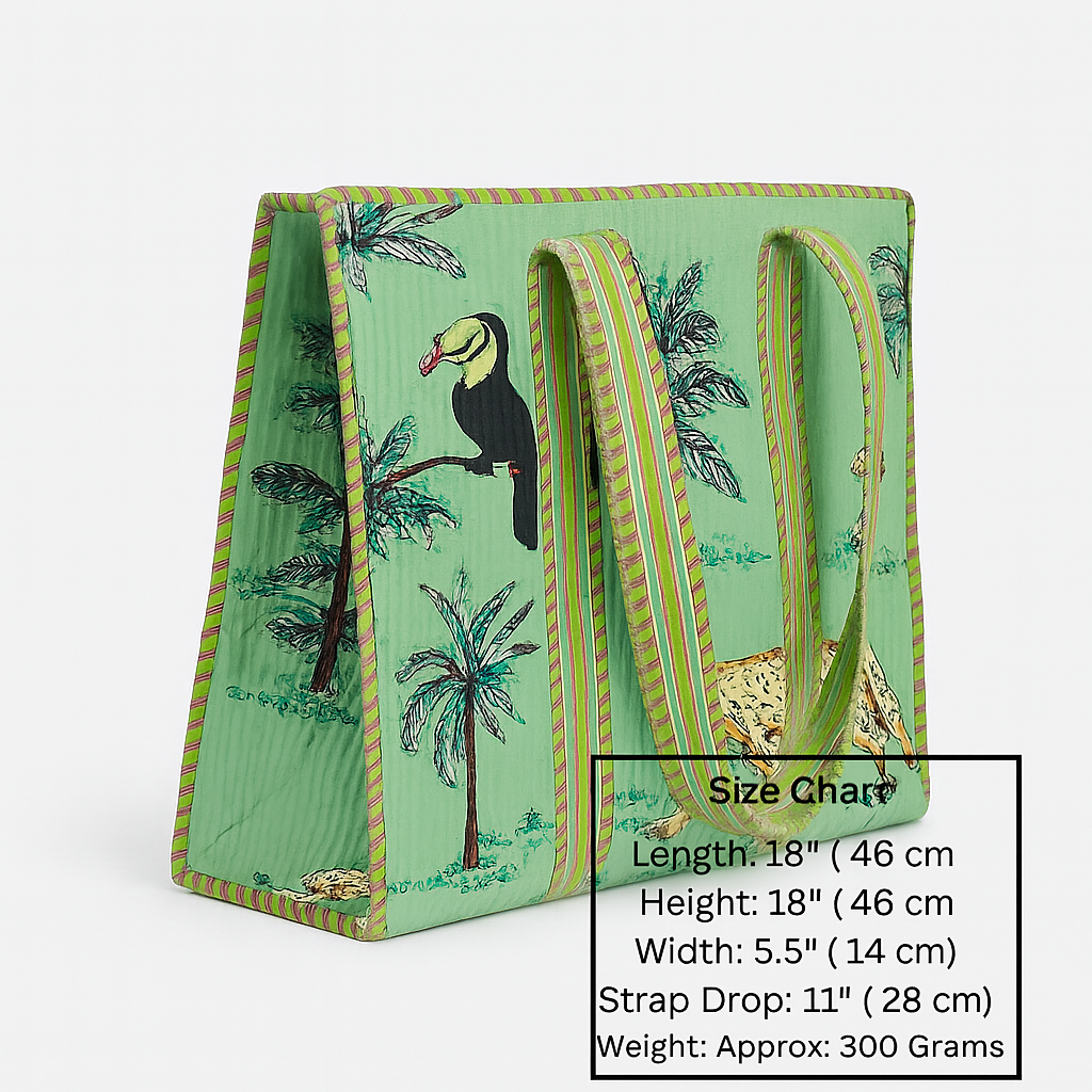 Bloom Quilted Tote
