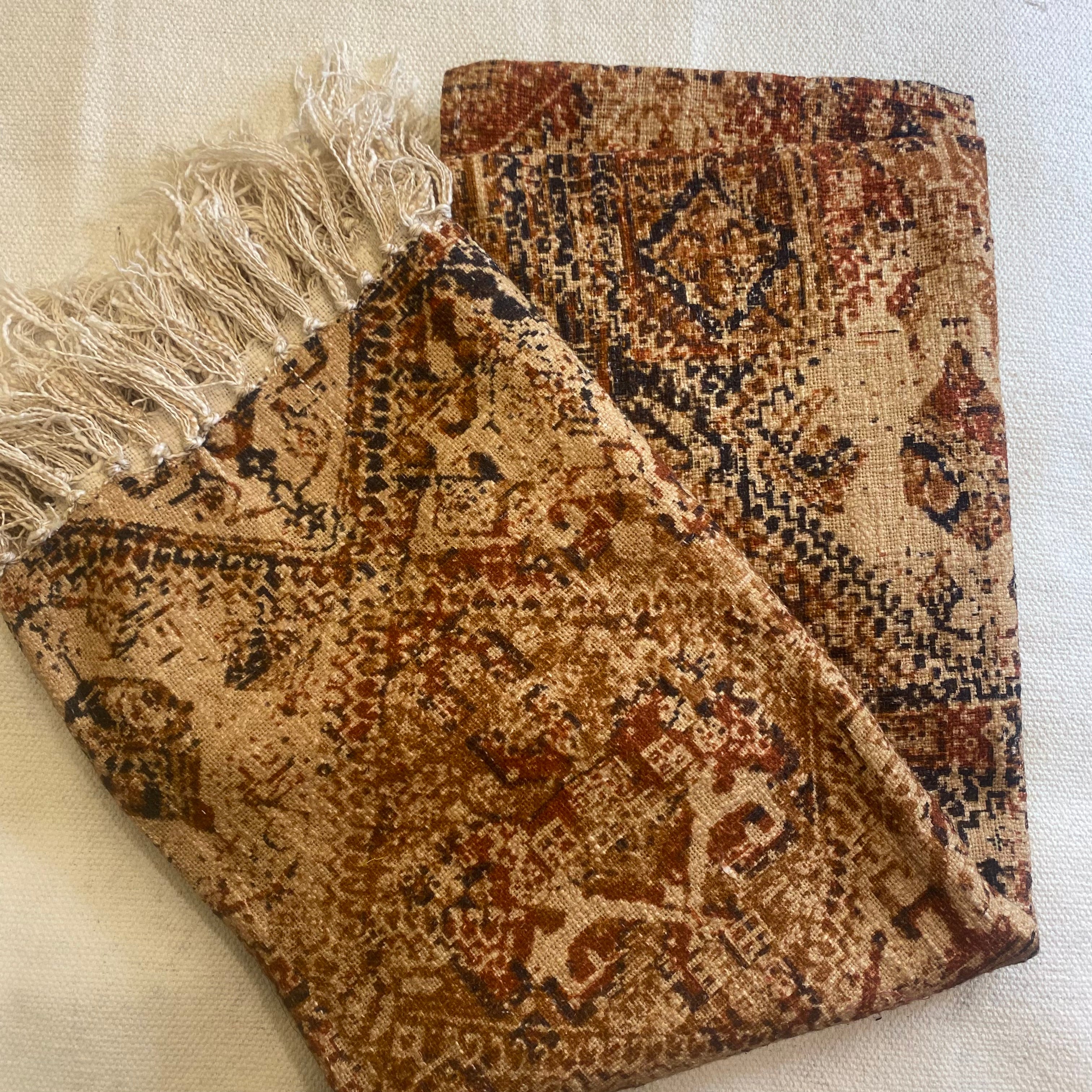 Vinatge Boho Handmade Throw