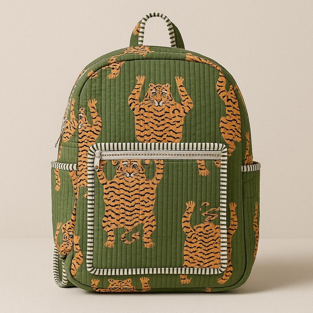 Bagh Masti Quilted Backpack