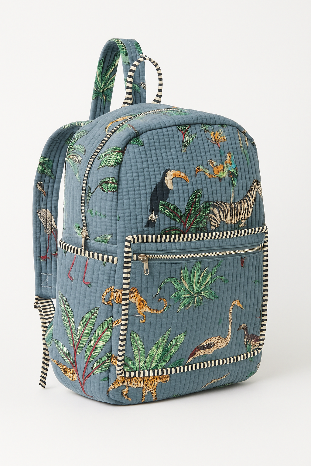 Jungle Roam Quilted Backpack