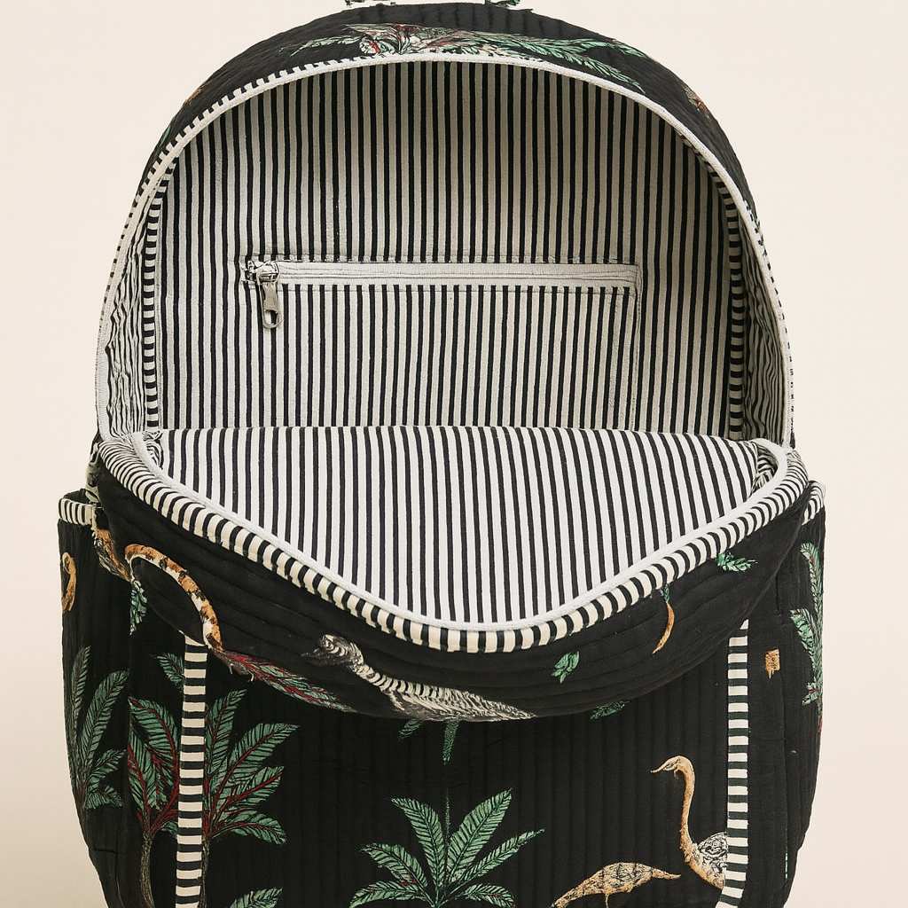Jungle Roam Quilted Backpack