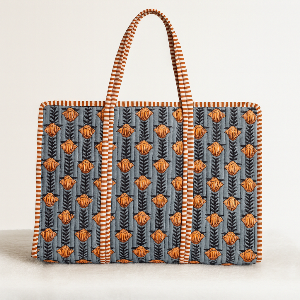 Neelkamal Quilted Tote