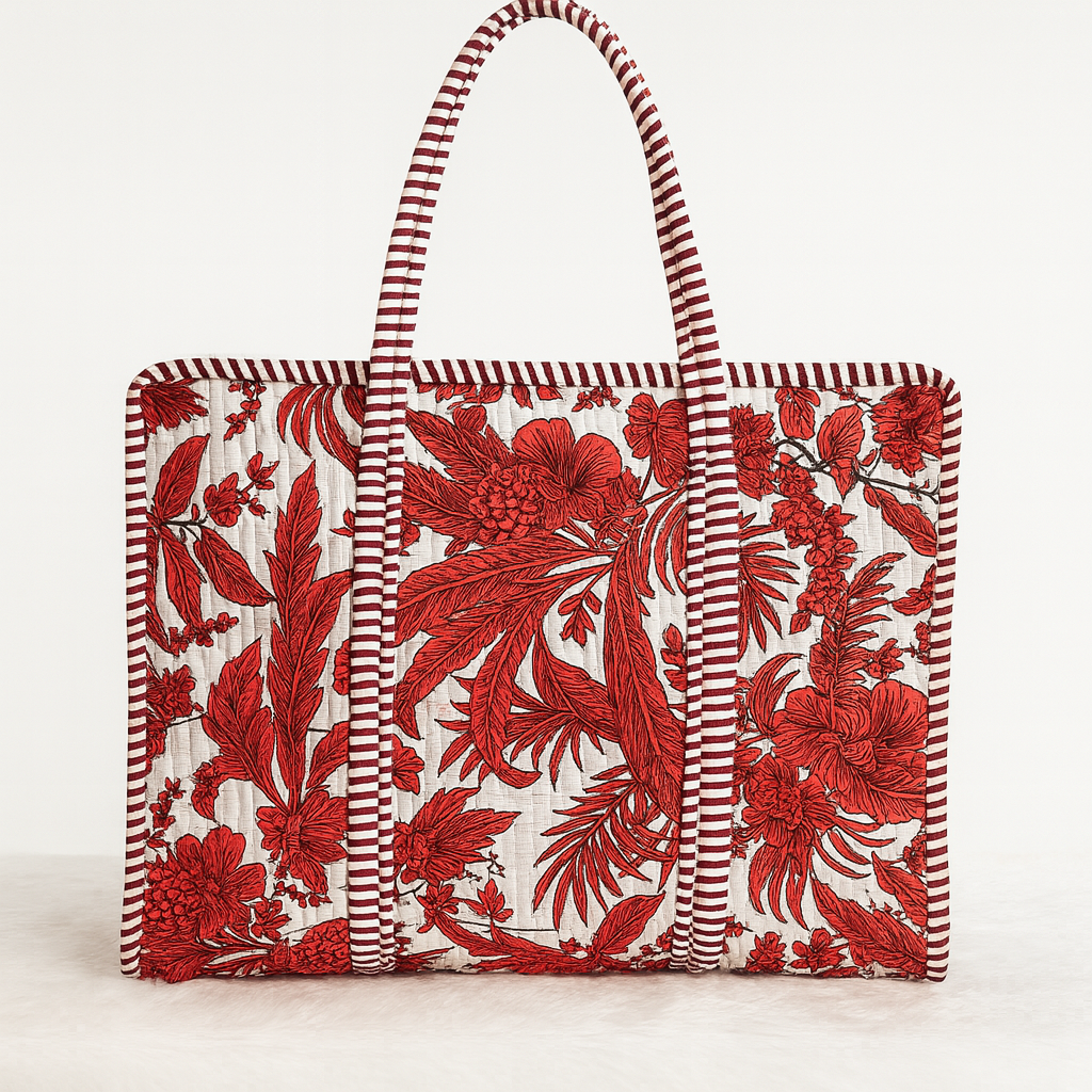 Lalbagh Quilted Tote