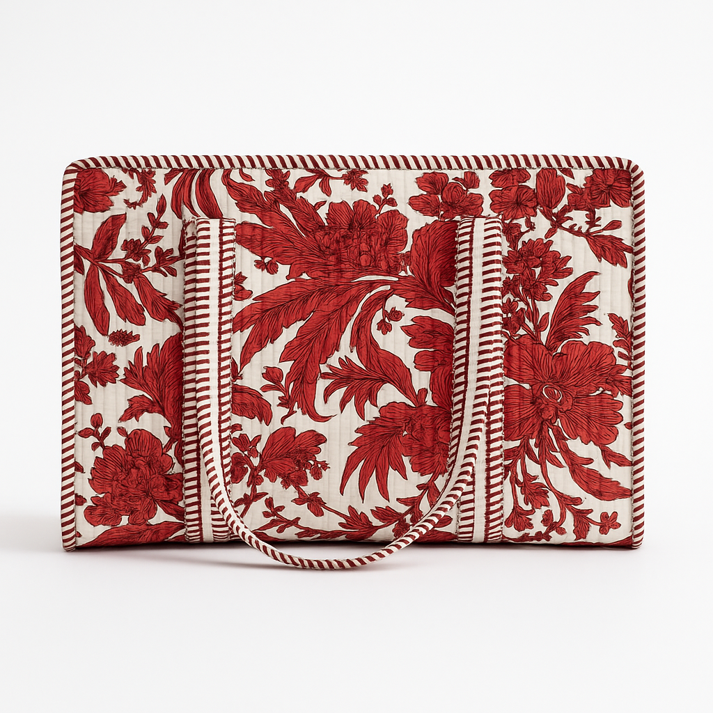 Lalbagh Quilted Tote