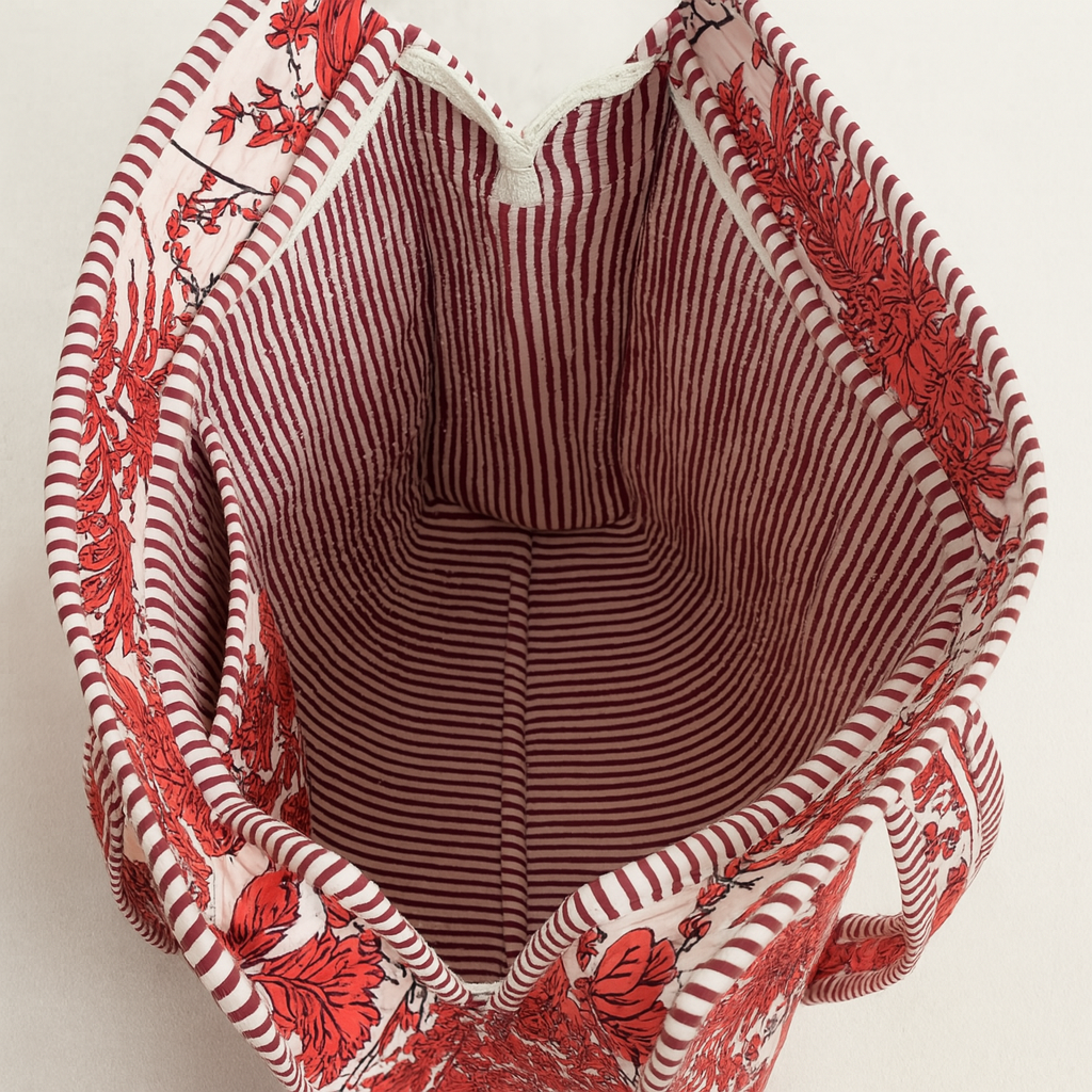Lalbagh Quilted Tote