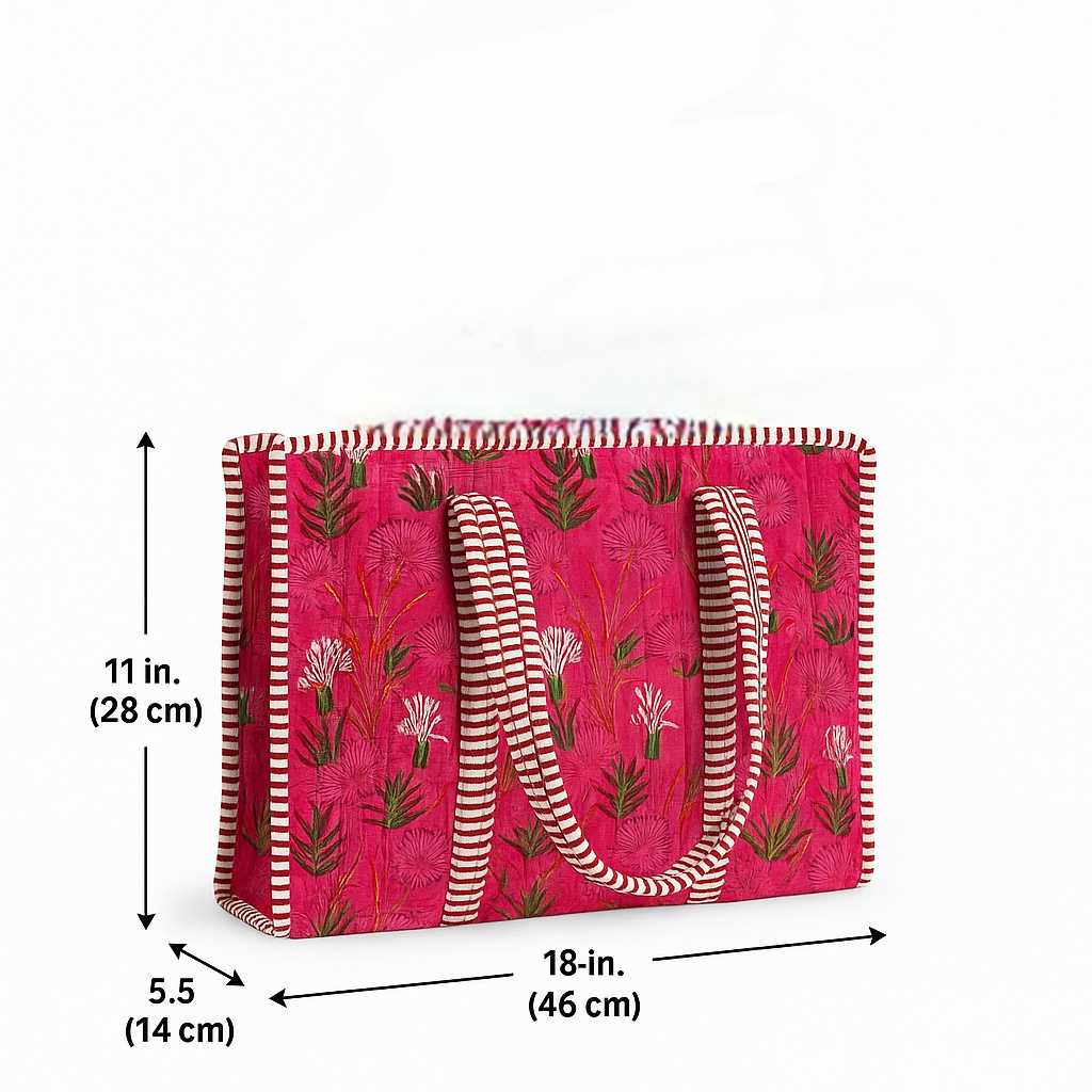 Gulnaar Quilted Tote