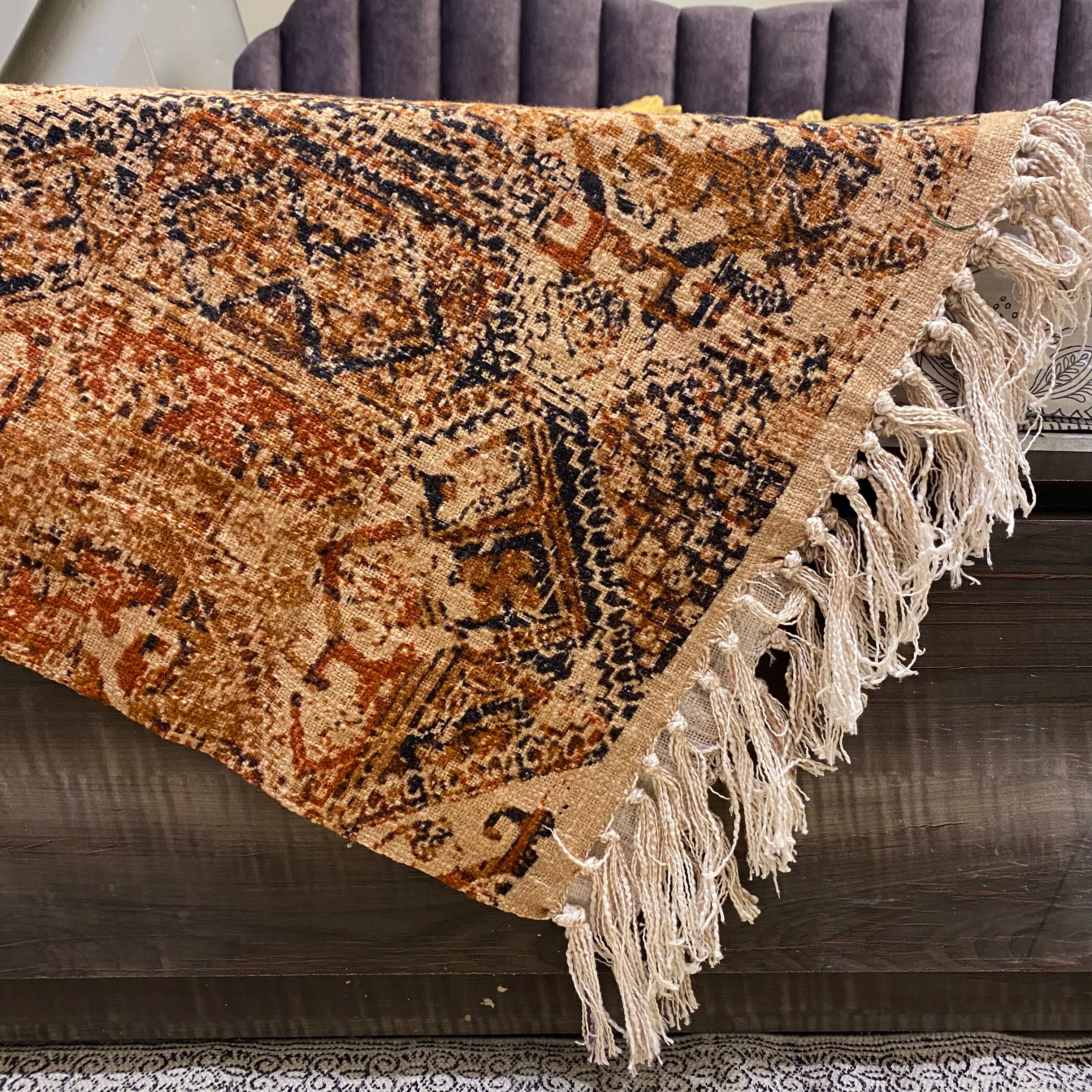 Vinatge Boho Handmade Throw