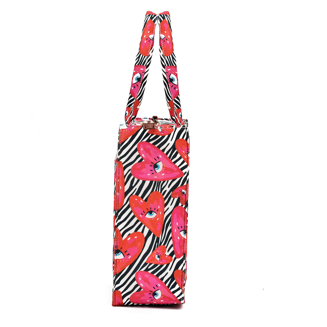 Heart Laptop Tote Bag