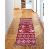 Ruby Red Urban Bed Runner