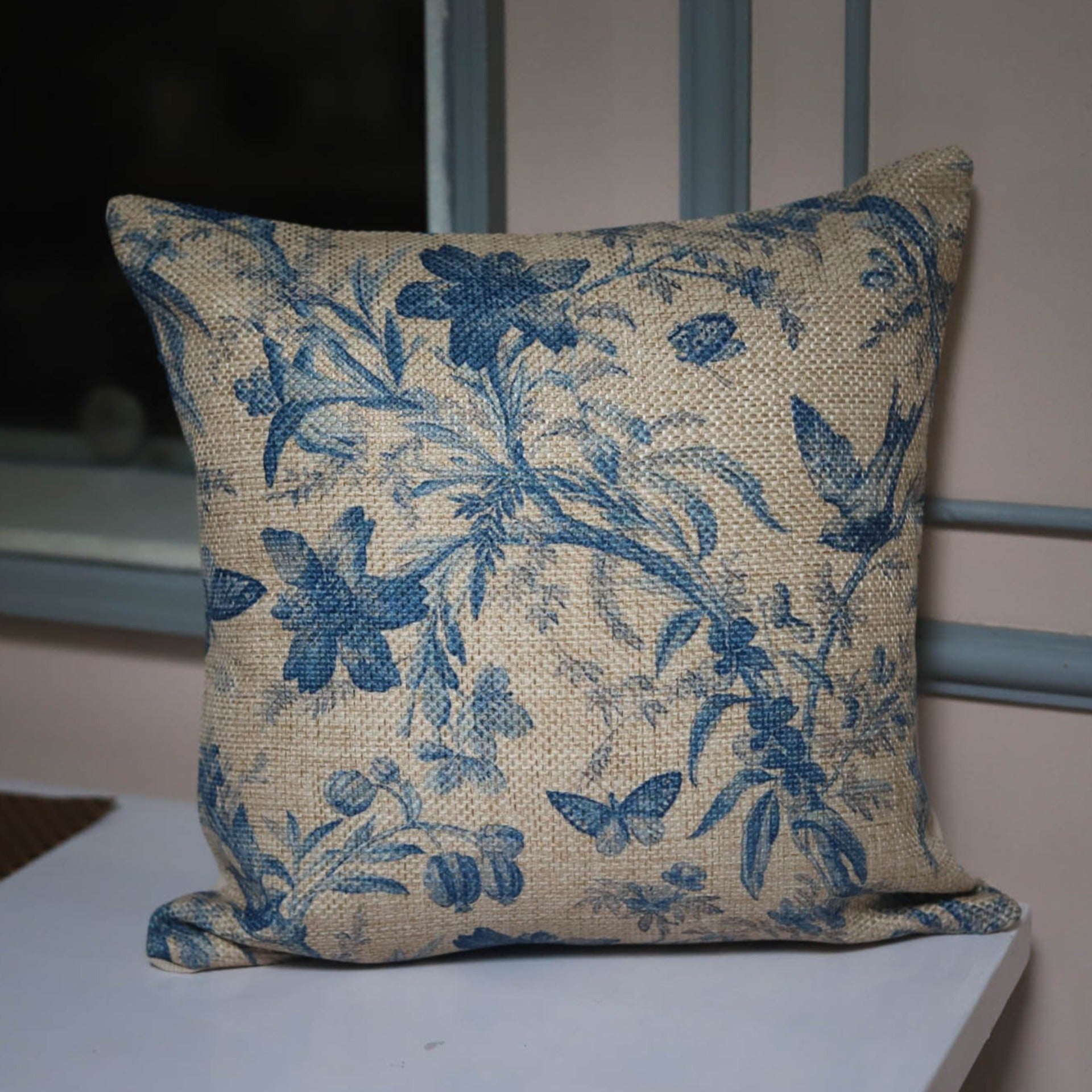 Powder Blue Cushion Cover