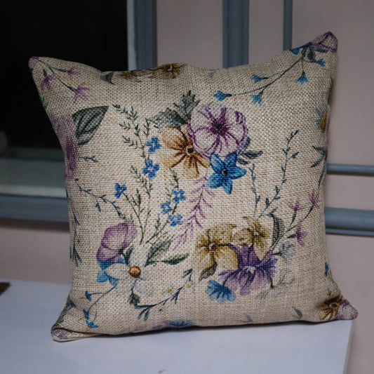 Blooming Tulip Cushion Cover