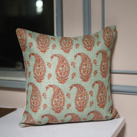 Coral Pasely Cushion Cover