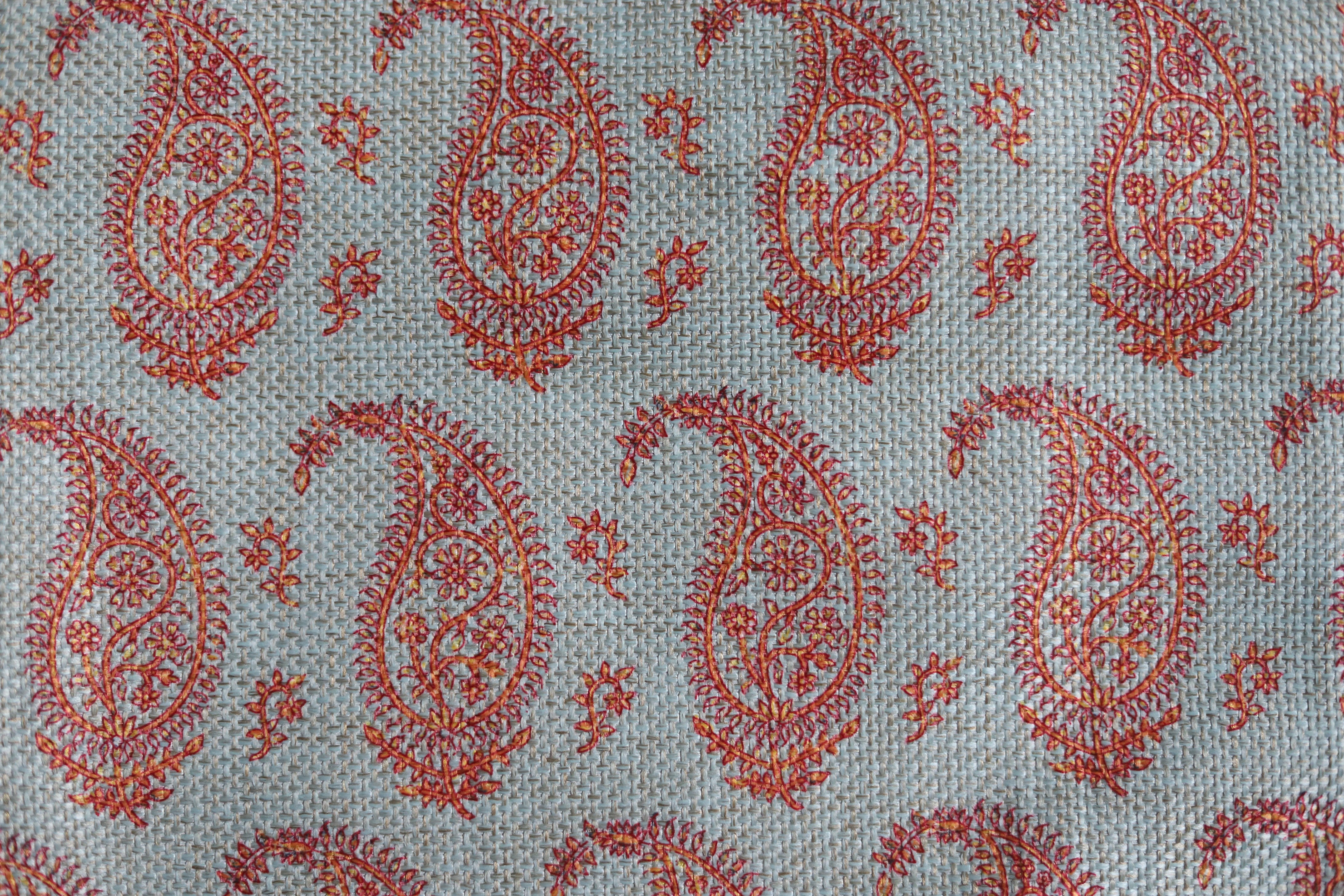 Coral Pasely Cushion Cover