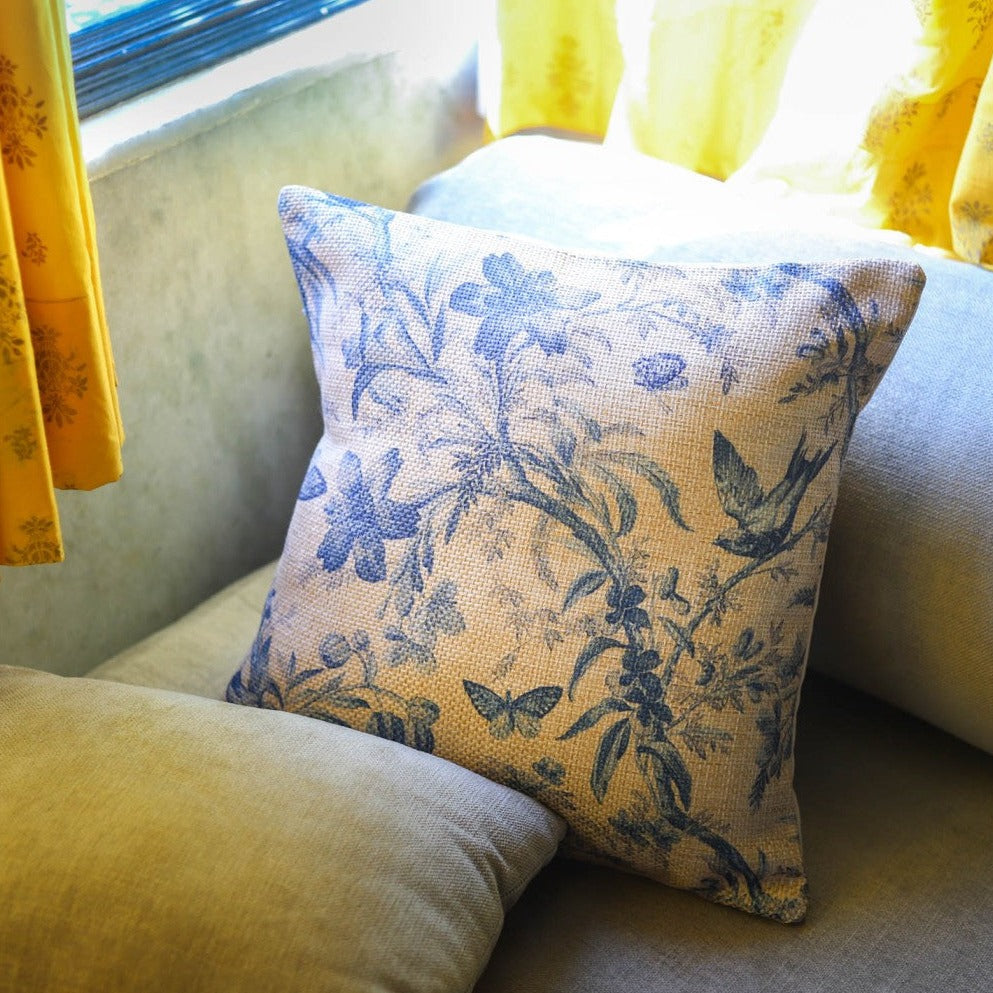 Powder Blue Cushion Cover