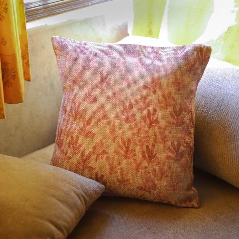 Pink Ash Cushion Cover