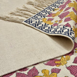 Yellow & Pink Blossomy Rug