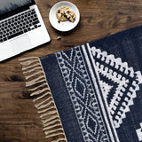 Midnight Blue Killim Rug