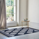 Midnight Blue Killim Rug