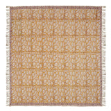 Maroon & Yellow Blooming Rug