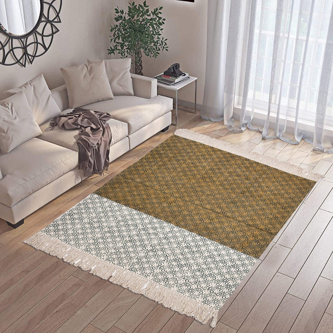 Green Tulip Rug